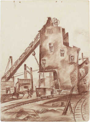 Павлов Семён Андреевич. Промышленный пейзаж 